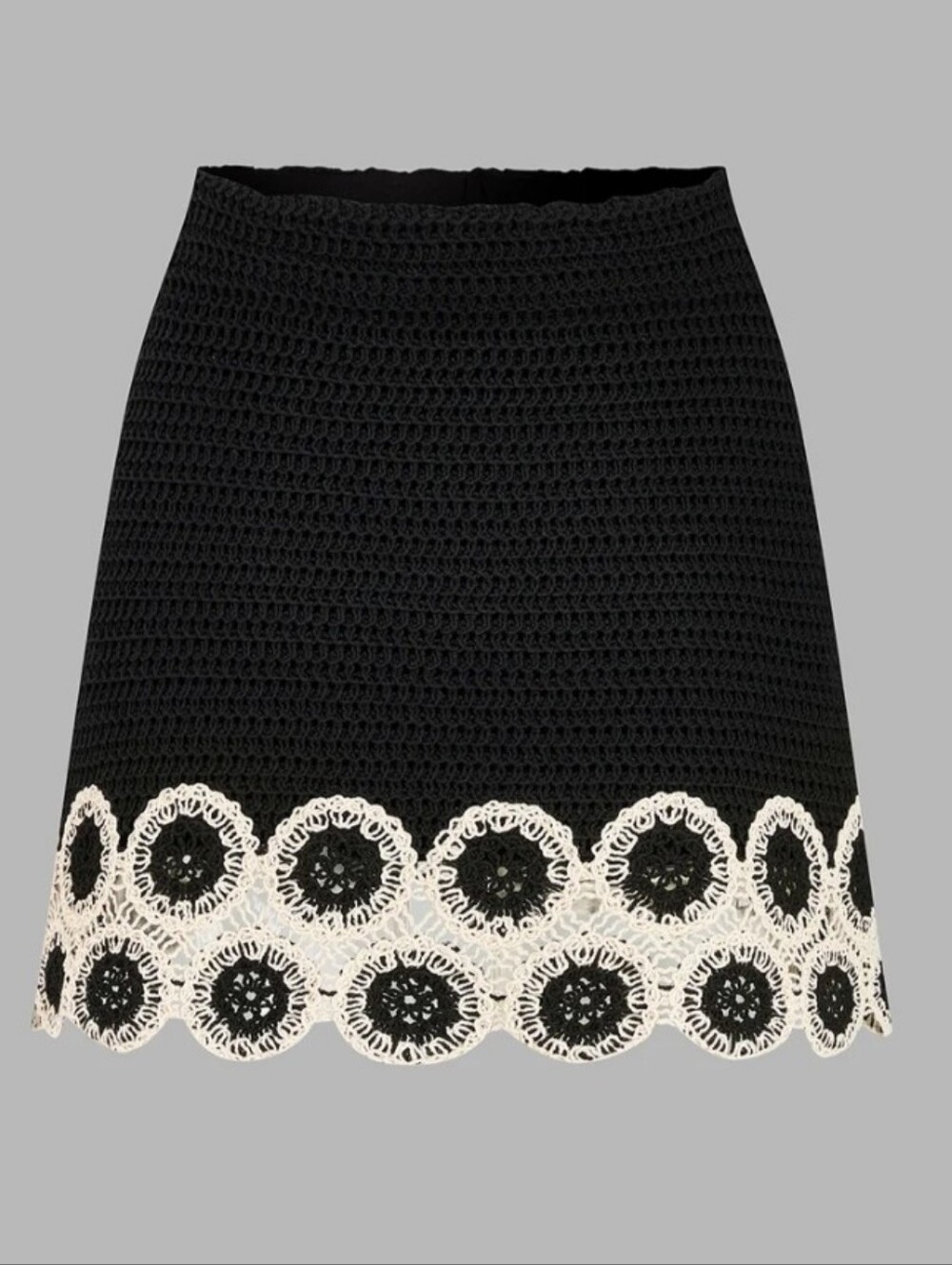 Crochet Vest & Mini Skirt Set - Picture 8 of 11